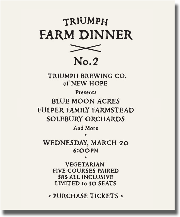 Triumph Farm Dinner - January 2019