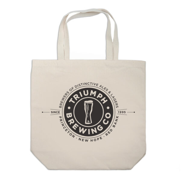 Triumph logo tote bag