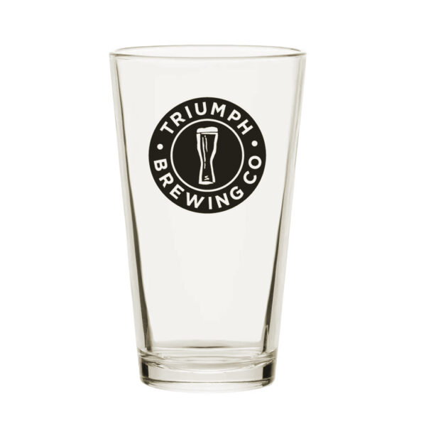 Triumph Logo Pint Glass