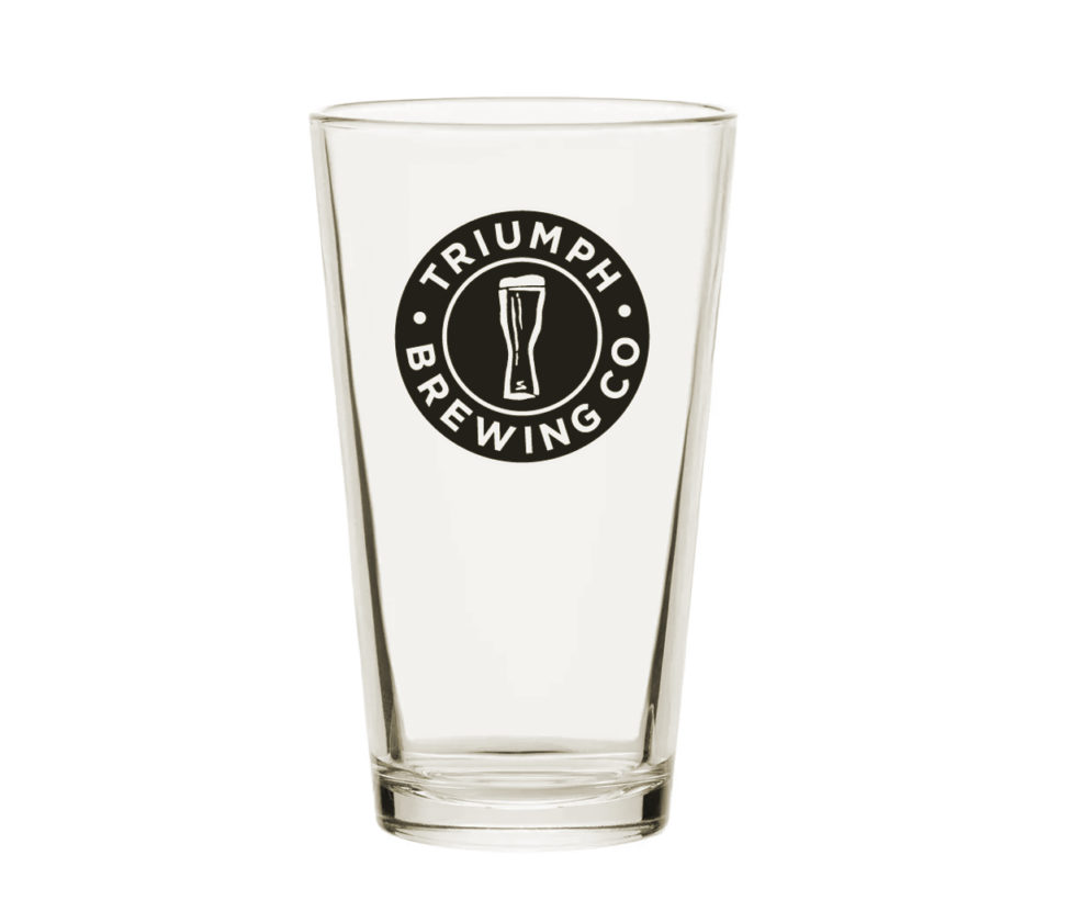 Triumph Logo Pint Glass