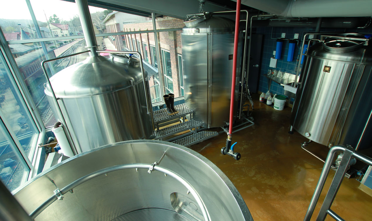 brewery tanks